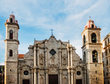 Havana Cathedral, Havana, Cuba, Central America 