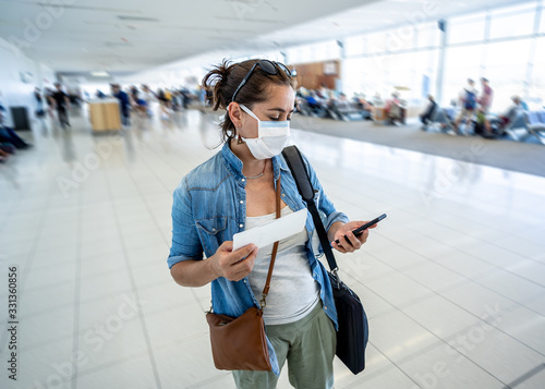 Fotografía Coronavirus outbreak travel restrictions