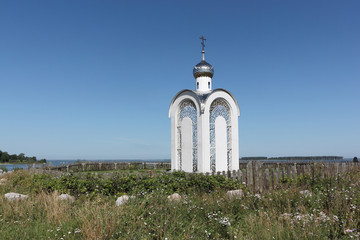 Chapel of Vera, Nadezhda, Lyubov and mother of their Sofia, Novosibirsk Region, Russia