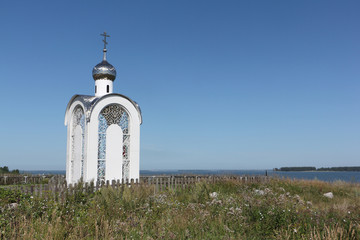 Chapel of Vera, Nadezhda, Lyubov and mother of their Sofia, Novosibirsk Region, Russia