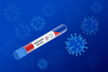 Pandemic Chinese coronavirus COVID-19. Coronavirus outbreak, coronaviruses influenza as dangerous flu strain cases as a pandemic medical health risk, virus attacks the respiratory tract