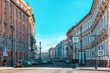 Wall Mural - Hotel Astoria near St. Isaac's Square. Saint Petersburg. Russia.