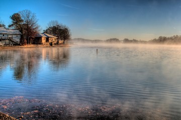 Misty Morning, Lake DeSoto, Arkansas