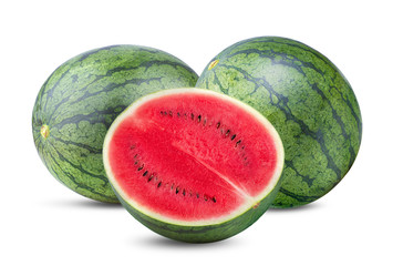 watermelon isolated on white background