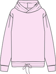 Sweatshirt design fashion apparel template