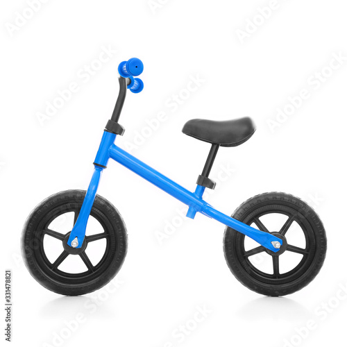blue baby bike