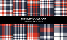 Plaid Pattern. Seamless Scottish Tartan Check Plaid Illustration For Flannel Shirt, Blanket, Throw, Duvet Cover, Or Other Modern Spring, Summer, Autumn, And Winter Fabric Design.
