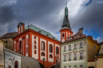 Historic town Loket, Bohemia