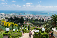 Bahai Gardens In Haifa