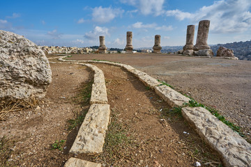 Poster - The Citadel of Amman, Jordan