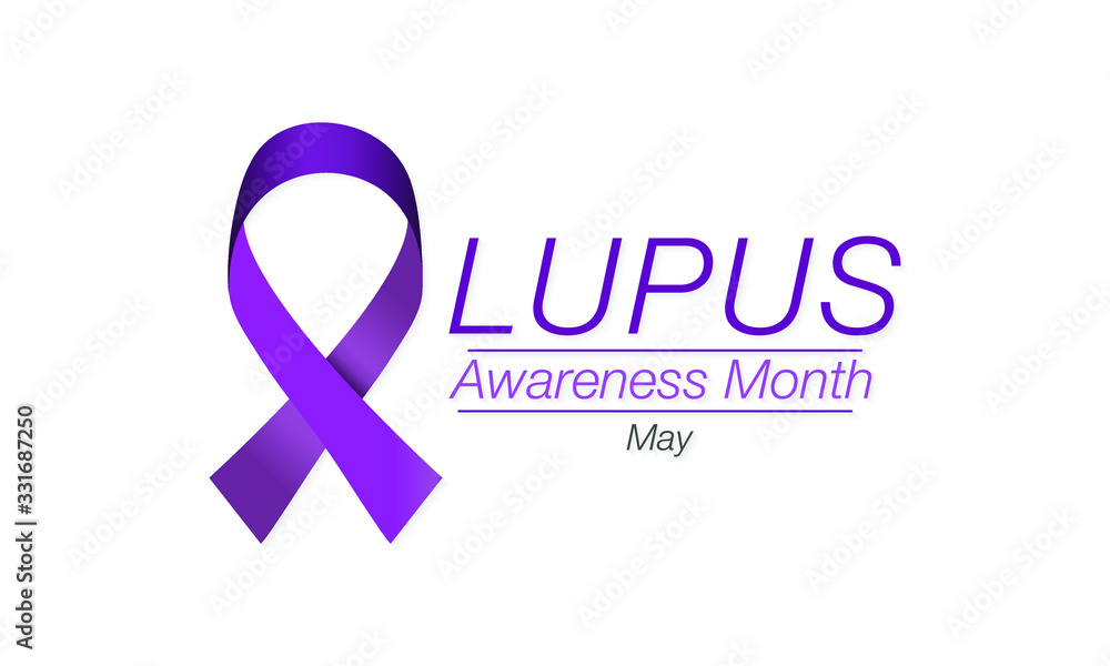 Vector illustration on the theme of Lupus erythematosus awareness month ...