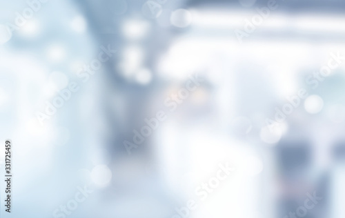 Cuadros en Lienzo Abstract blur beautiful luxury hospital and clinic interior for background