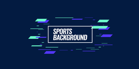 Modern colored background for sports