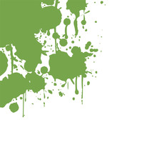 Creative Design Of Green Splash Background