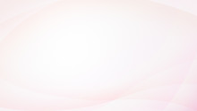 Curvy, Wavy And Soft Light Orange And Pink Lines On A Pale Background. Copy Space. Abstract Background In 4k Resolution.