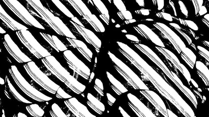 Wall Mural - 3d animation of abstract striped background. Lollipop wavy surface with ripples.