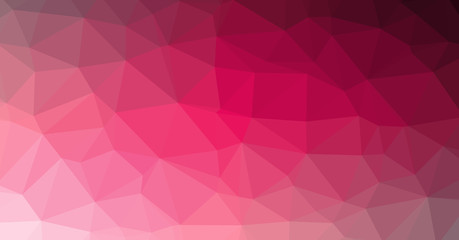Low Polygonal Computation Art background illustration