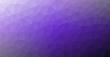 Low Polygonal Computation Art background illustration