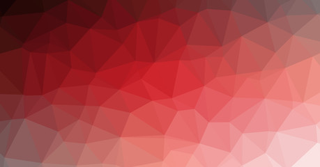 Low Polygonal Computation Art background illustration