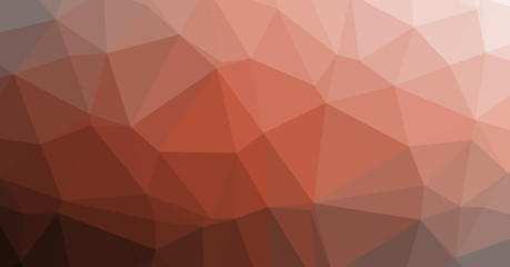Low Polygonal Computation Art background illustration