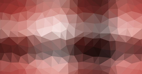 Low Polygonal Computation Art background illustration