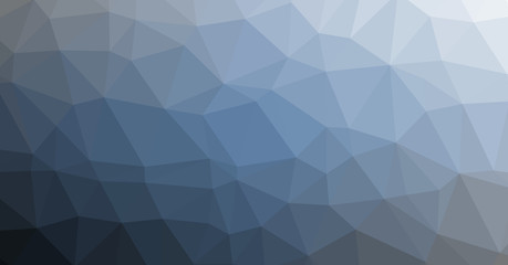 Low Polygonal Computation Art background illustration