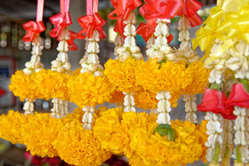 Thai hand made flower arrangements