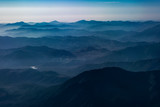 Fototapeta Góry - Scenic Misty Mountains