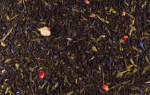 Black Tea Loose Dried Tea Leaves, Marco, The Texture Of Tea For Brewing, It Includes The Dried Leaves Of Tea Bushes, Flower Buds Produces A Very Aromatic And Unique Taste Japanese, Nobody, Heap, Weigh