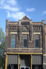 Poster - old brick building