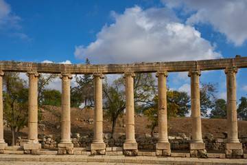 Poster - Roman ruins in Jerash, Jordan