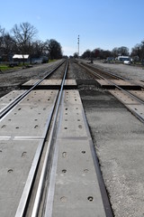 Canvas Print - Train Tracks