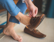 © Arturo Verea - Wedding shoes are a very important accessory of the bridal /groom wedding day, that matches with the full outfit dressed, material,style, color and height depends of culture