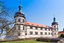 Renaissance Castle In Kostelec Nad Cernymi Lesy, Central Bohemia, Czech Republic