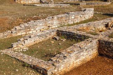 Poster - Ruins of Roman villa on Brijuni island, Croatia