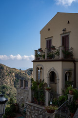 Wall Mural - Savoca Italy (Sicily), known best for the movie The Godfather