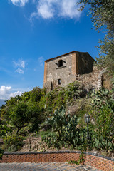 Wall Mural - Savoca Italy (Sicily), known best for the movie The Godfather