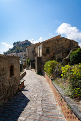 Wall Mural - Savoca Italy (Sicily), known best for the movie The Godfather