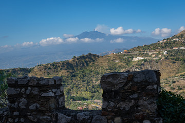 Wall Mural - The beautiful Taormina Italy (Sicily)