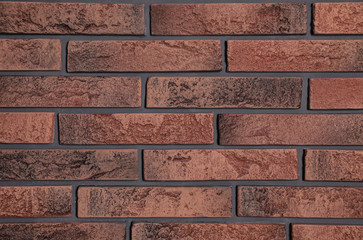 Texture of brick wall as background. Simple design