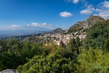 Wall Mural - The beautiful Taormina Italy (Sicily)