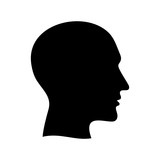 Fototapeta  - głowa człowieka ikona