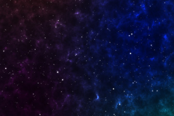 Wall Mural - abstract background traveling through star fields in space supernova light.motion graphic creation v