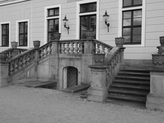 Canvas Print - historische Treppe