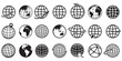 © Graficriver - Earth globe Icon set, vector Illustration