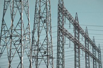 power transmission tower