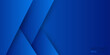 © Bohdan - Blue background overlap layer on dark space for background design. Moder abstract vector geometric blue background.