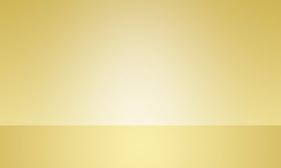 Wall Mural - gold abstract background for product show with elegant light , yellow and white abstract. gradient s