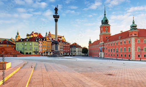  Obraz Warszawa   panorama-starego-miasta-w-warszawie-polska