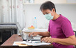 © toa555 - Male work at home to help protect infection of coronavirus (COVID-19) from outside